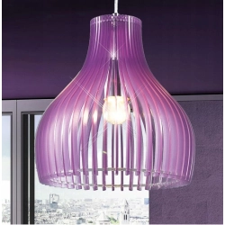 Lampa wisząca SEGMENT 914024 fioletowa Reality - zdjęcie dodatkowe 1